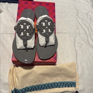 Tory Burch Bright Gray Sandals